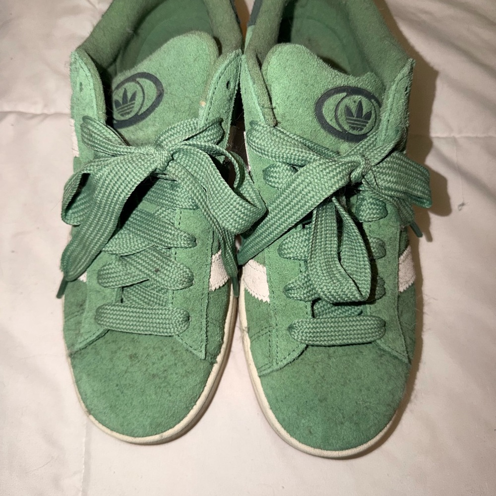 Adidas MENS Sneakers in Green and White
